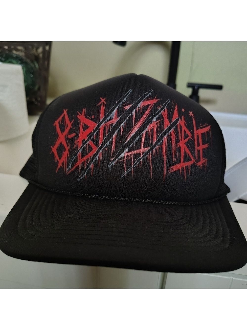 Vintage Nintendo Power Glove X Freddy Krueger Trucker Hat